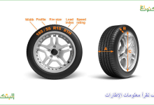 كيف تقرأ معلومات الإطارات